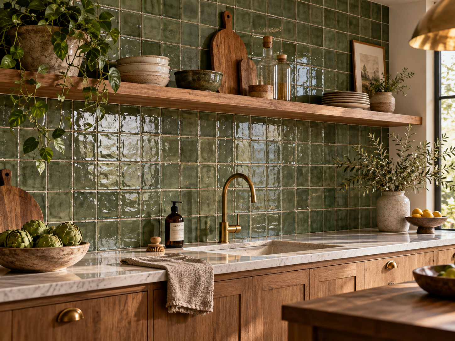 Ceramic surface installation
